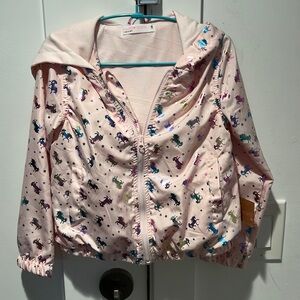 Brand new little girl windbreaker